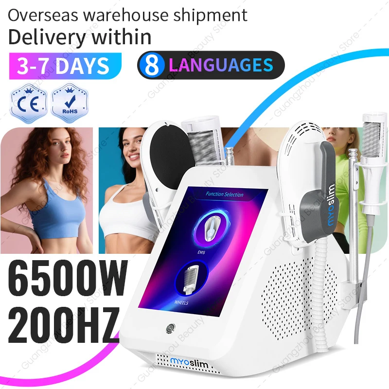 Аппарат для коррекции фигуры EMS 15T 6500W 200HZ HIEMT: высокочастотный электромагнитный прибор для сжигания жира и тонизирования мышц
Аппарат для коррекции фигуры EMS 15T 6500W 200HZ HIEMT: высокочастотный электромагнитный прибор для сжигания жира и тонизирования мышц