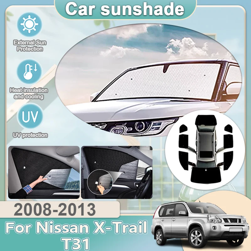 For Nissan X-Trail T31 2008 2009 2010 2011 2012 2013 Full Coverages Sunshades Reflector Shade Visor Sunscreen Window Car Tools
For Nissan X-Trail T31 2008 2009 2010 2011 2012 2013 Full Coverages Sunshades Reflector Shade Visor Sunscreen Window Car Tools