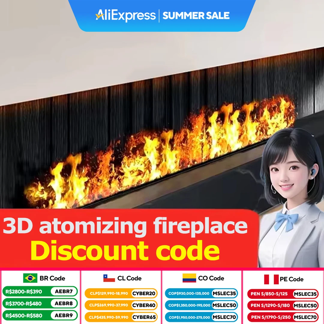 Modern Remote Control Electric Fireplace Mute Water Mist Electric Decorative Fireplace Humidifier Power 3D Flame Steam Fireplace
Modern Remote Control Electric Fireplace Mute Water Mist Electric Decorative Fireplace Humidifier Power 3D Flame Steam Fireplace