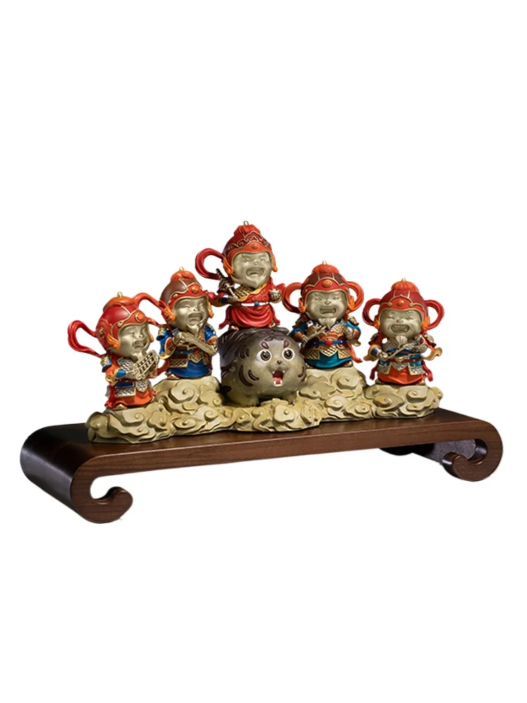 Wulu Cai Ye smiled, living room desktop copper ornament, home decoration handicrafts
Wulu Cai Ye smiled, living room desktop copper ornament, home decoration handicrafts