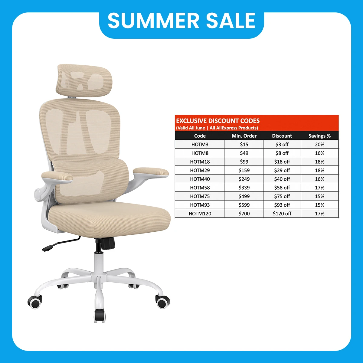 Farini Ergonomic Office Chair, Home Office Desk Chair with Lumbar Support & Headrest, High Back Computer Chair for Work, Study
Farini Ergonomic Office Chair, Home Office Desk Chair with Lumbar Support & Headrest, High Back Computer Chair for Work, Study