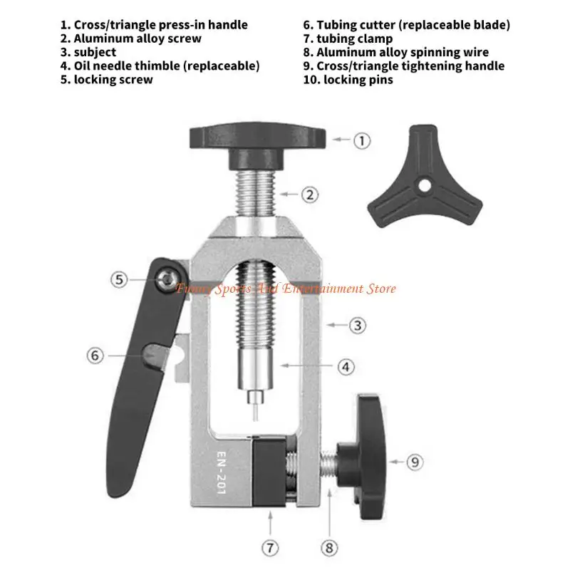 C4DE Versatiles Bike Hydraulic Brake Hose Cutter Brake Oil Line Pipe Cutting
C4DE Versatiles Bike Hydraulic Brake Hose Cutter Brake Oil Line Pipe Cutting