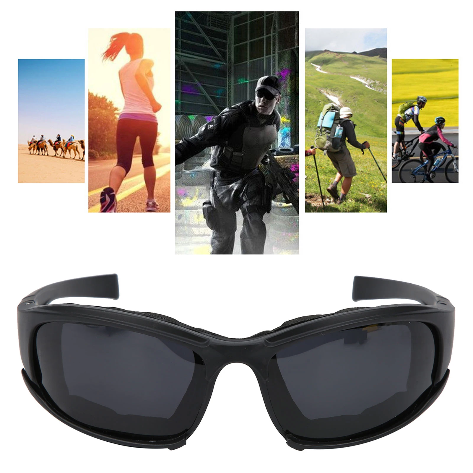 14.5x4.5cm Outdoor Goggles, Tactics Military Glasses Cycling Sports Windproof Goggles for Outdoor Activities
14.5x4.5cm Outdoor Goggles, Tactics Military Glasses Cycling Sports Windproof Goggles for Outdoor Activities