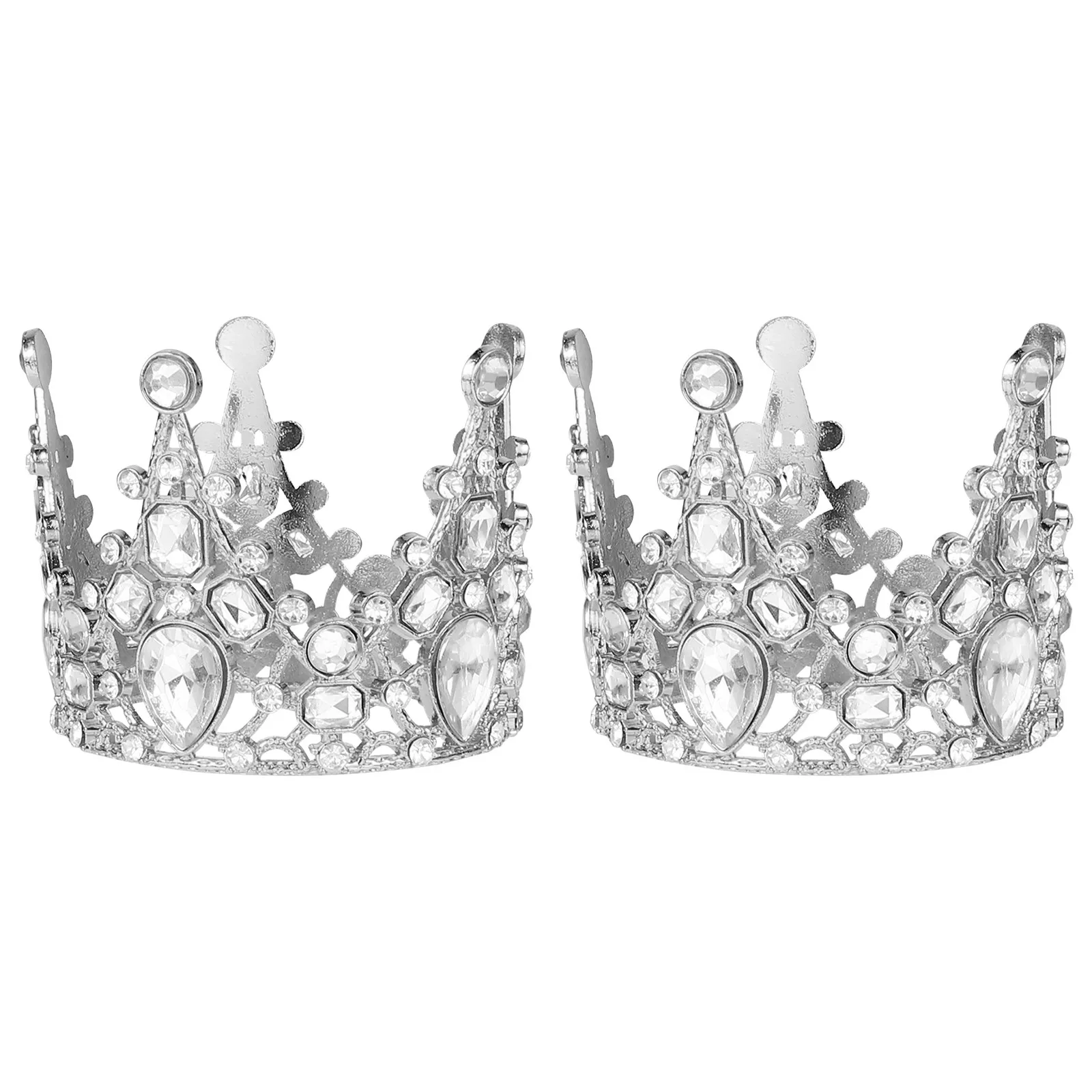 2Pcs Birthday Crown Cake Topper Lovely Crown Shape Party Atmosphere Perfect Size for Cakes Fruits Desserts
2Pcs Birthday Crown Cake Topper Lovely Crown Shape Party Atmosphere Perfect Size for Cakes Fruits Desserts