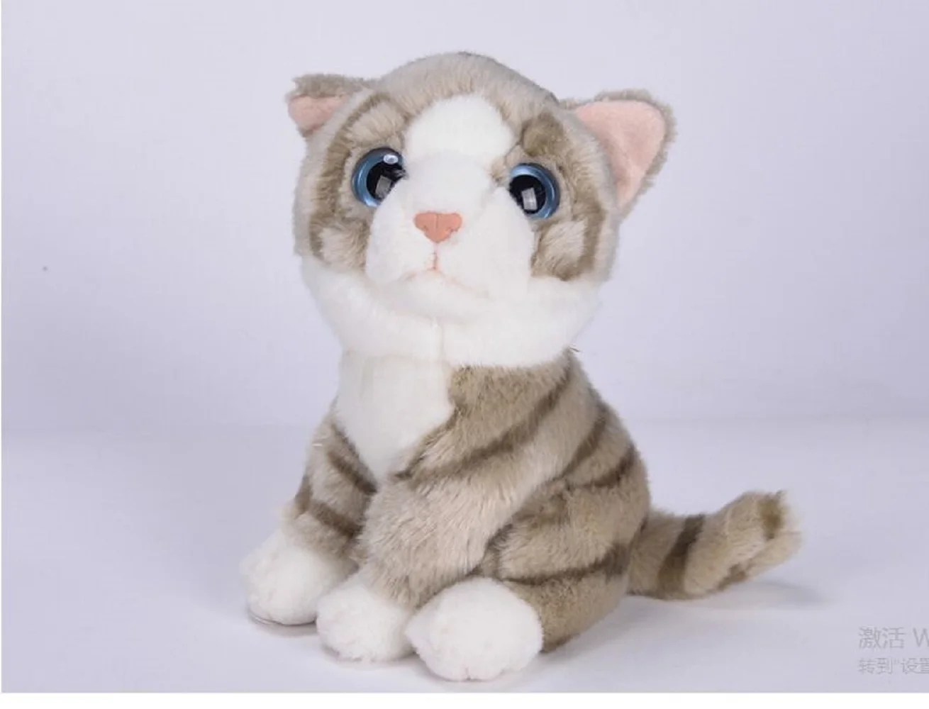 small plush big eyes cat toy stuffed high quality cute gray cat doll gift about 20cm
small plush big eyes cat toy stuffed high quality cute gray cat doll gift about 20cm