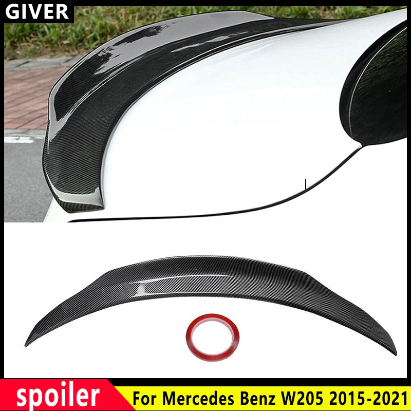 For Mercedes Benz C W205 2015-2021 ABS Plastic Rear Trunk Lid Rear Trunk Glossy Black Spoiler accessories
For Mercedes Benz C W205 2015-2021 ABS Plastic Rear Trunk Lid Rear Trunk Glossy Black Spoiler accessories