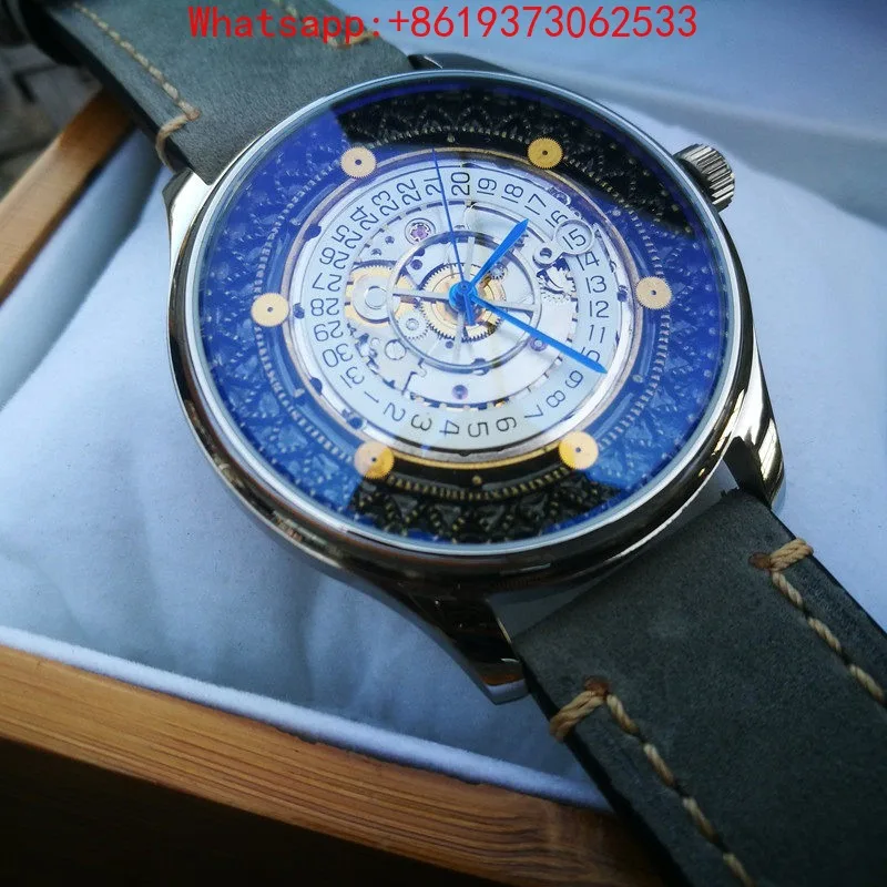 Customized Handmade Original Automatic Mechanical Watch Retro Creative Neutral Mechanical Watch 2824 Automatic Movement
Customized Handmade Original Automatic Mechanical Watch Retro Creative Neutral Mechanical Watch 2824 Automatic Movement