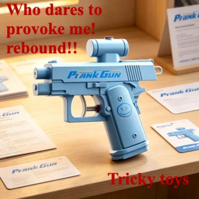 Funny Double-Sided Reverse Water Gun - Summer Prank Toy,Mini Tactical Water Sprayer for Kids & Adults, Pool Beach Water Fight
Funny Double-Sided Reverse Water Gun - Summer Prank Toy,Mini Tactical Water Sprayer for Kids & Adults, Pool Beach Water Fight