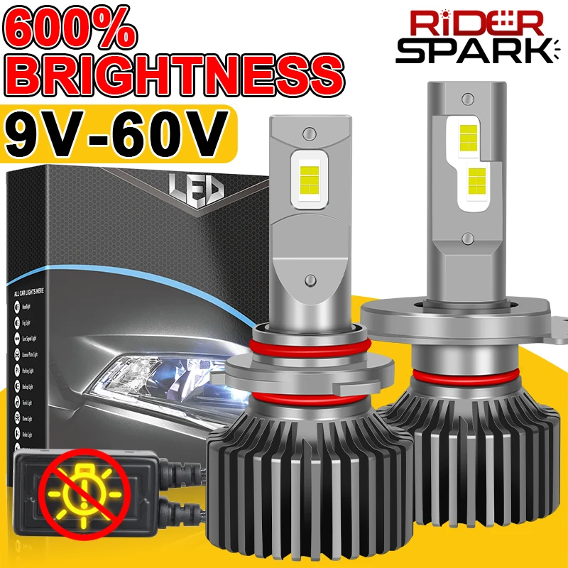 F5C H4 H7 LED Car Headlight CANBUS H11 H1 H8 H9 9005 9006 HB3 HB4 9012 HIR2 CSP K5C CHIPS Turbo Auto Headlamp High Power 9-60V
F5C H4 H7 LED Car Headlight CANBUS H11 H1 H8 H9 9005 9006 HB3 HB4 9012 HIR2 CSP K5C CHIPS Turbo Auto Headlamp High Power 9-60V