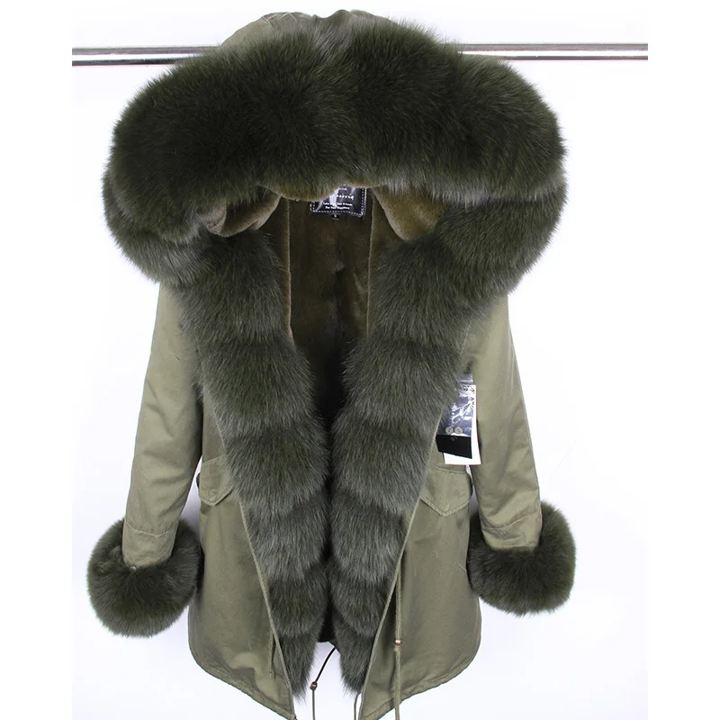 2023 Winter Warm Coat Natural Real Fox Fur Jacket Hooded Black Waterproof Woman Parka Luxury Jacket Female Clothing
2023 Winter Warm Coat Natural Real Fox Fur Jacket Hooded Black Waterproof Woman Parka Luxury Jacket Female Clothing