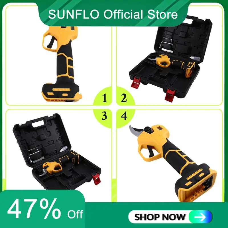 Brushless Electric Pruning Shears Garden Tool Pruner Cordless Garden Scissors Fruit Tree Fordewalt 20V Battery
Brushless Electric Pruning Shears Garden Tool Pruner Cordless Garden Scissors Fruit Tree Fordewalt 20V Battery