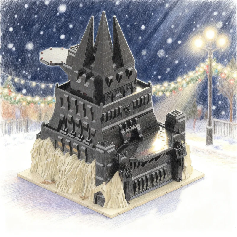 46588 деталей MOC: Конструктор «Черная Звездная Крепость» — креативный подарок для сборки, декор для рабочего стола, премиум-класс для взрослых и детей
46588 деталей MOC: Конструктор «Черная Звездная Крепость» — креативный подарок для сборки, декор для рабочего стола, премиум-класс для взрослых и детей