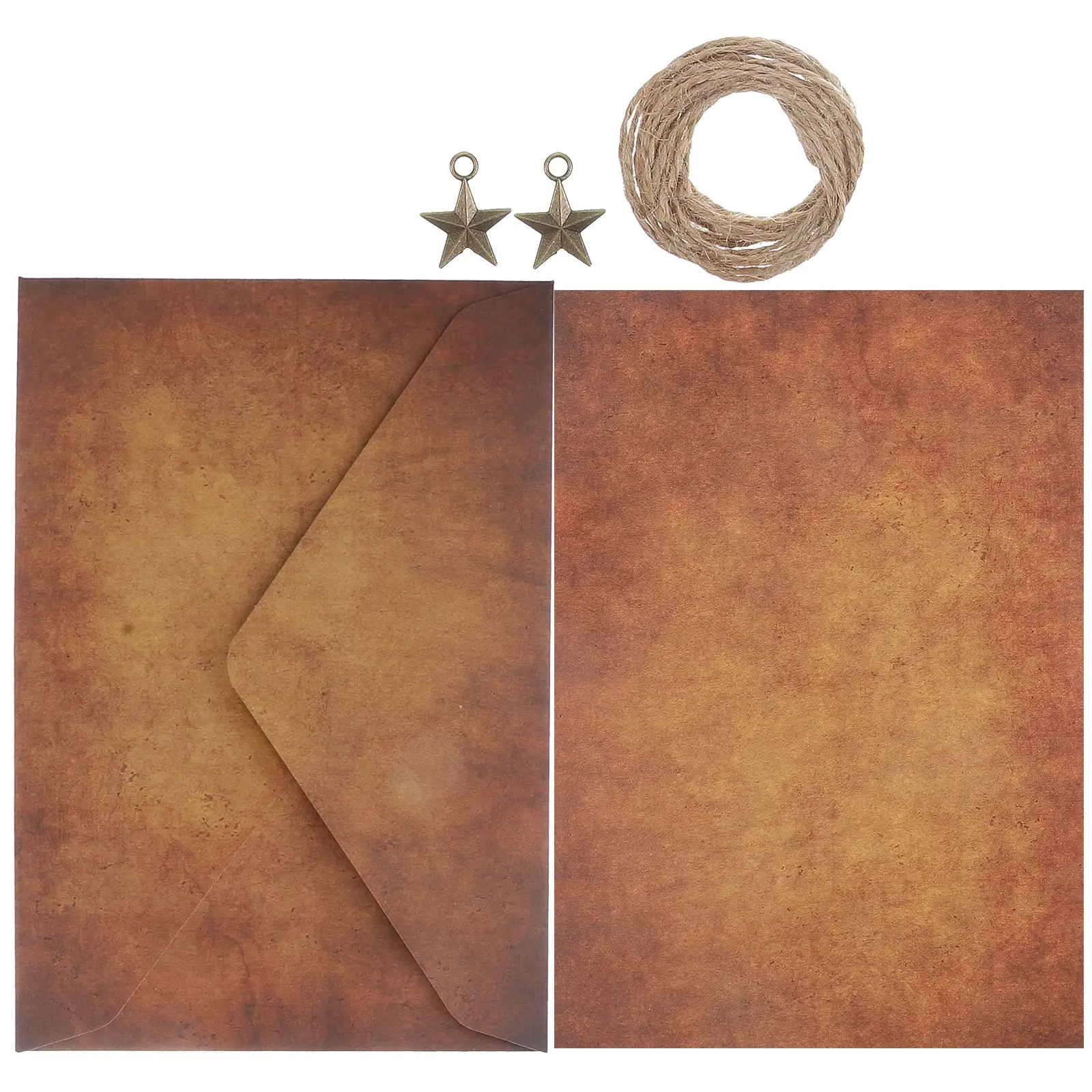 5 Sets Kraft Paper Envelopes Retro Stationery Supplies Writing Paper Note Container Leaf Letter Container Design
5 Sets Kraft Paper Envelopes Retro Stationery Supplies Writing Paper Note Container Leaf Letter Container Design