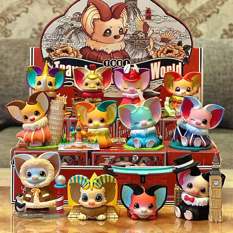 POP MART Yoki Travel Around The Word Series Blind Box Toys Kawaii Figure Caixa Caja Box Dolls
POP MART Yoki Travel Around The Word Series Blind Box Toys Kawaii Figure Caixa Caja Box Dolls