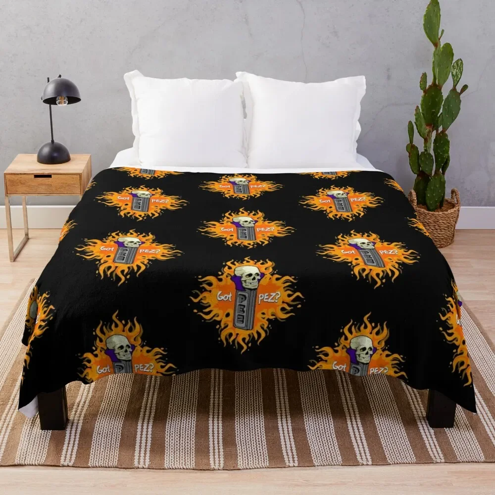 Got PEZ Skull on Fire Throw Blanket Lightweight Warm Blanket for Indoor Outdoor Use
Got PEZ Skull on Fire Throw Blanket Lightweight Warm Blanket for Indoor Outdoor Use