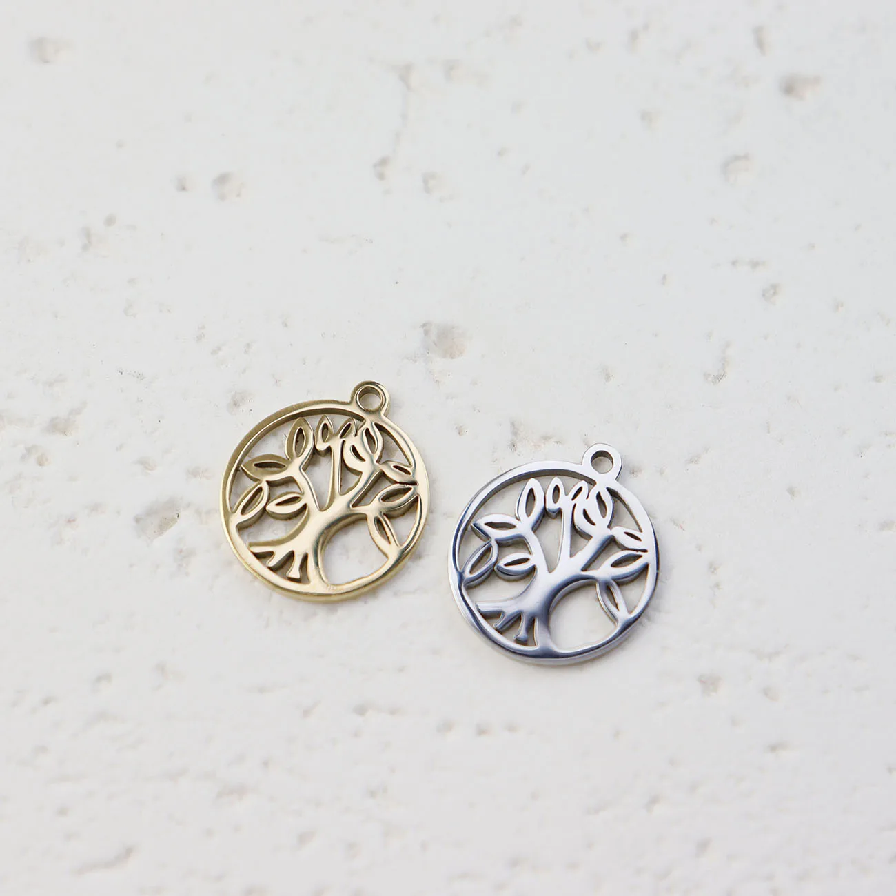 10pcs Stainless Steel Hope Tree Jewelry Charms Accessory Necklace Hand Making High Quality Vacuum Plated WaterProof
10pcs Stainless Steel Hope Tree Jewelry Charms Accessory Necklace Hand Making High Quality Vacuum Plated WaterProof