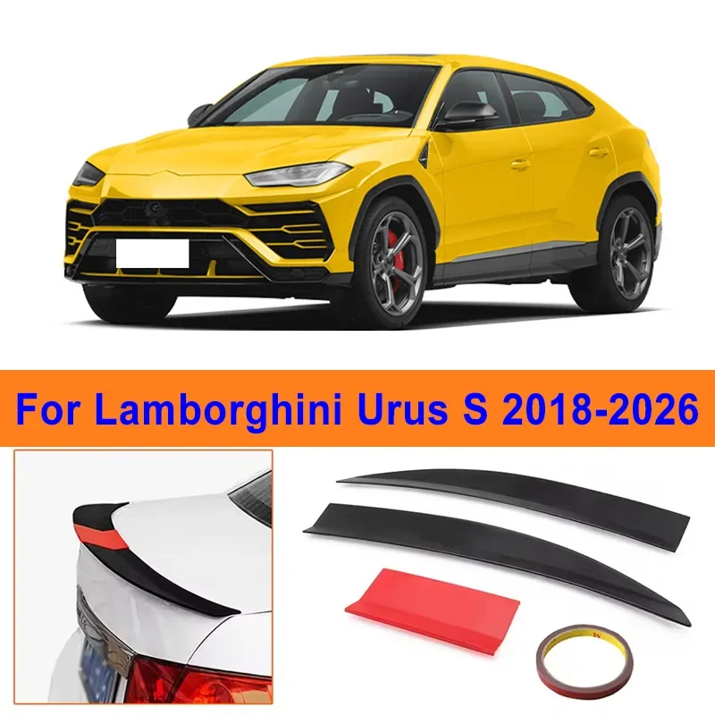For Lamborghini Urus S 2018-2026 3-Section ABS Rear Trunk Spoiler 115-125cm Adjustable Sports Decor Top Wing Car Exterior Parts
For Lamborghini Urus S 2018-2026 3-Section ABS Rear Trunk Spoiler 115-125cm Adjustable Sports Decor Top Wing Car Exterior Parts