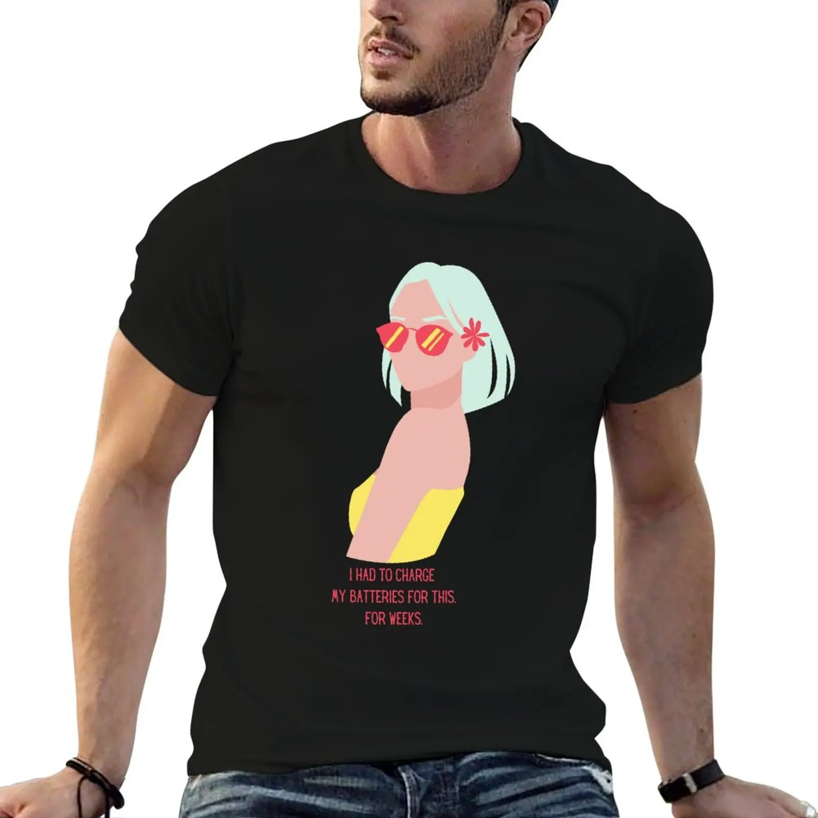I had to charge my batteries for this. For weeks. T-Shirt sweat aesthetic clothes anime tshirt street wear tshirts for men
I had to charge my batteries for this. For weeks. T-Shirt sweat aesthetic clothes anime tshirt street wear tshirts for men