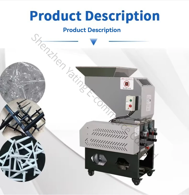 Plastic Crusher Industrial Medium Speed Crusher Plastic Scrap Nozzle Crusher Recycling Integrated
Plastic Crusher Industrial Medium Speed Crusher Plastic Scrap Nozzle Crusher Recycling Integrated