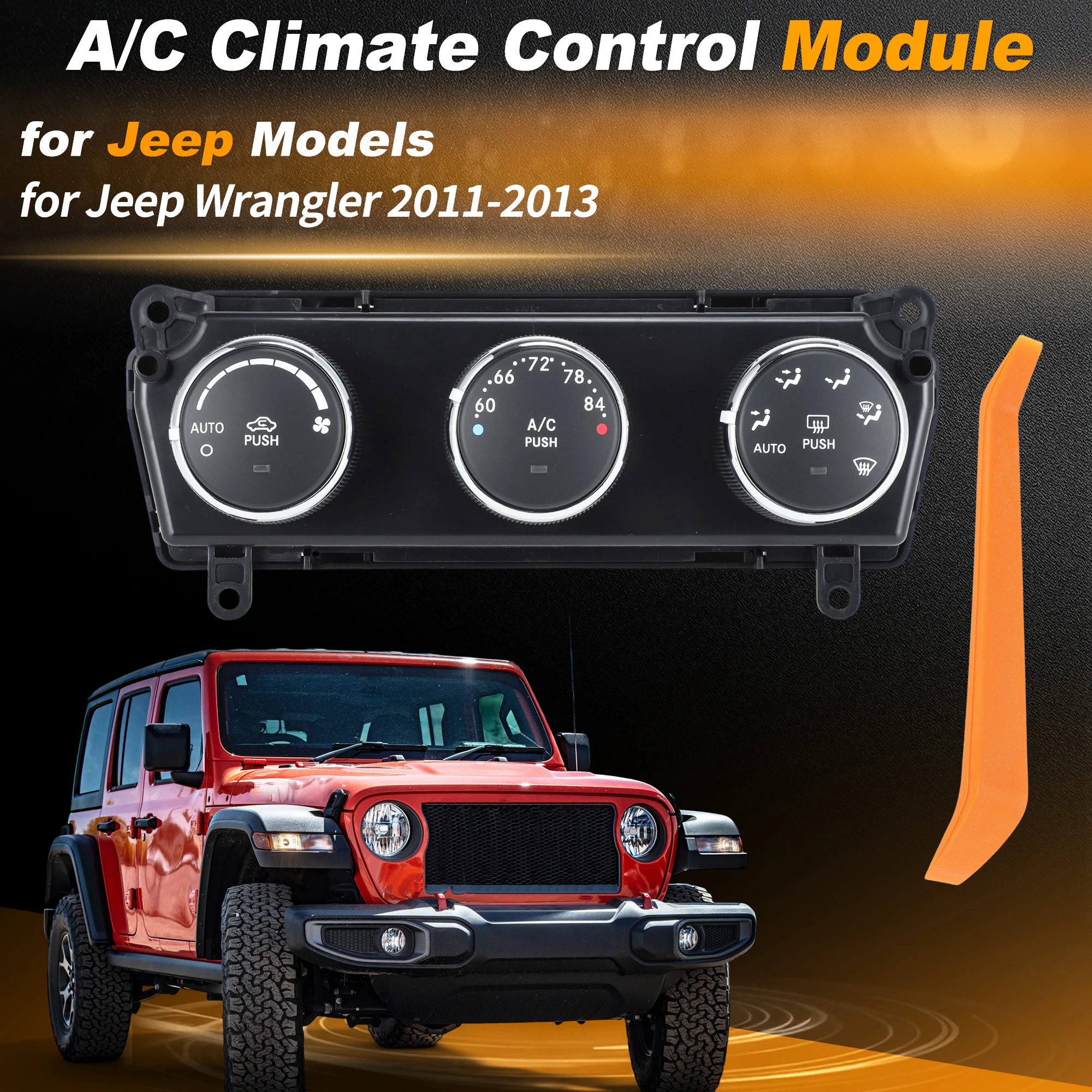 Панель управления климат-контролем UXCELL A/C 55111170AI для Jeep Wrangler 2011-2013
Панель управления климат-контролем UXCELL A/C 55111170AI для Jeep Wrangler 2011-2013