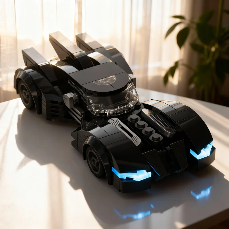 215pcs MOC Arkham Asylum Batmobile Super Heroes DCD Batmansed Model Building Blocks Toy Gift Creative Display Collectible Desk
215pcs MOC Arkham Asylum Batmobile Super Heroes DCD Batmansed Model Building Blocks Toy Gift Creative Display Collectible Desk