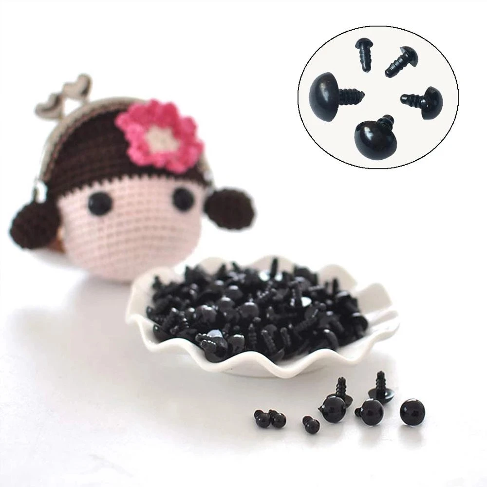 100Pcs 5-18mm DIY Doll Eyes Black Plastic Crafts Safety Eyes for Teddy Bear Soft Toy Animal Doll Amigurumi DIY Accessories
100Pcs 5-18mm DIY Doll Eyes Black Plastic Crafts Safety Eyes for Teddy Bear Soft Toy Animal Doll Amigurumi DIY Accessories