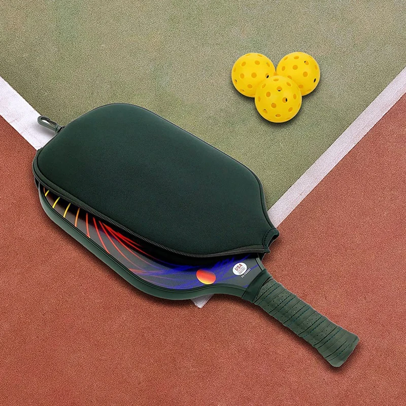 Pickleball Racket Sleeve Protector Bag Table Tennis Paddle Case Neoprene Pickleball Paddle Cover Case For Practice Training
Pickleball Racket Sleeve Protector Bag Table Tennis Paddle Case Neoprene Pickleball Paddle Cover Case For Practice Training