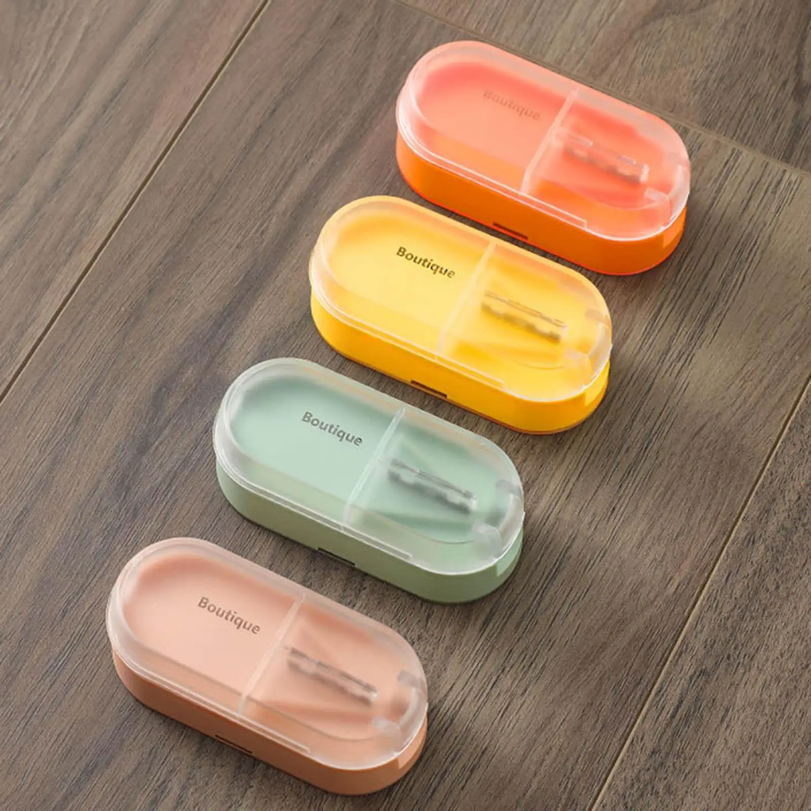Pill Box Small Mini Organizer with Compartments Tablet Pill Cutter Storage Case for Trip Adults Elders Children
Pill Box Small Mini Organizer with Compartments Tablet Pill Cutter Storage Case for Trip Adults Elders Children
