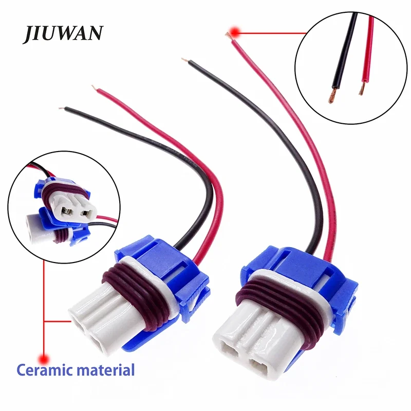 2 Pcs 9005 Ceramic Socket Female Adapters Extension Cable Wire Harness Bulb Socket For Headlights Fog Lamps Accessories
2 Pcs 9005 Ceramic Socket Female Adapters Extension Cable Wire Harness Bulb Socket For Headlights Fog Lamps Accessories