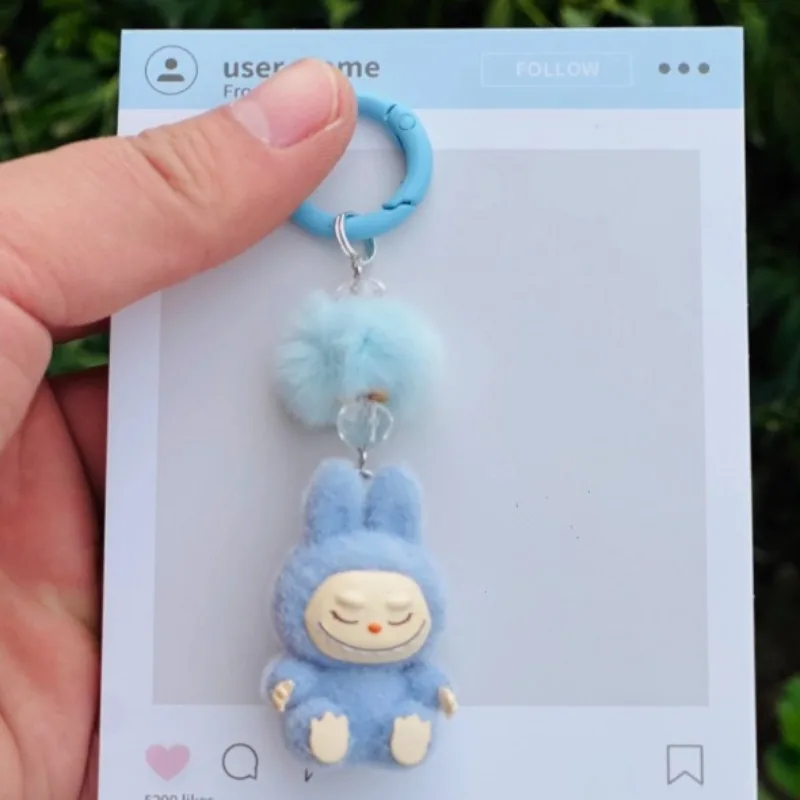 New Mini Labubu Keychain Cartoon Cute Three-dimensional Doll Backpacks Decoration Pendant Decor Car Key Chain Women and Men Gift
New Mini Labubu Keychain Cartoon Cute Three-dimensional Doll Backpacks Decoration Pendant Decor Car Key Chain Women and Men Gift