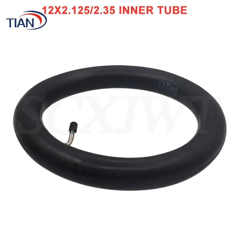 12Inch 12x2.125/2.35 Inner Tube Camera With curved or straight valve For 12x2.125 Bike Electric Scooter tire
12Inch 12x2.125/2.35 Inner Tube Camera With curved or straight valve For 12x2.125 Bike Electric Scooter tire