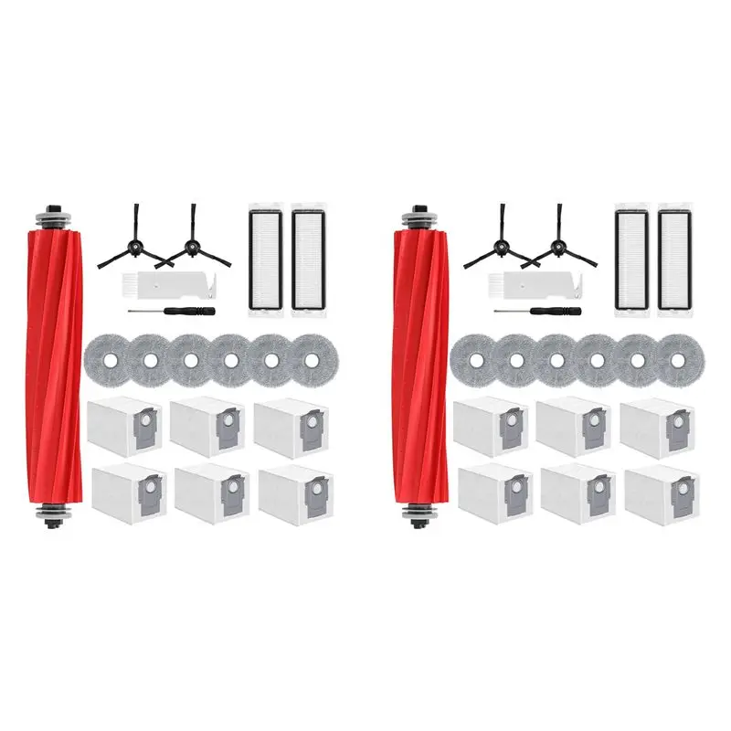 AB42-2 Set Accessories For Roborock Q Revo, Replacement Parts Robot Vacuum Cleaner Accessory Set,Main Brush,Wipes,Dust Bags
AB42-2 Set Accessories For Roborock Q Revo, Replacement Parts Robot Vacuum Cleaner Accessory Set,Main Brush,Wipes,Dust Bags