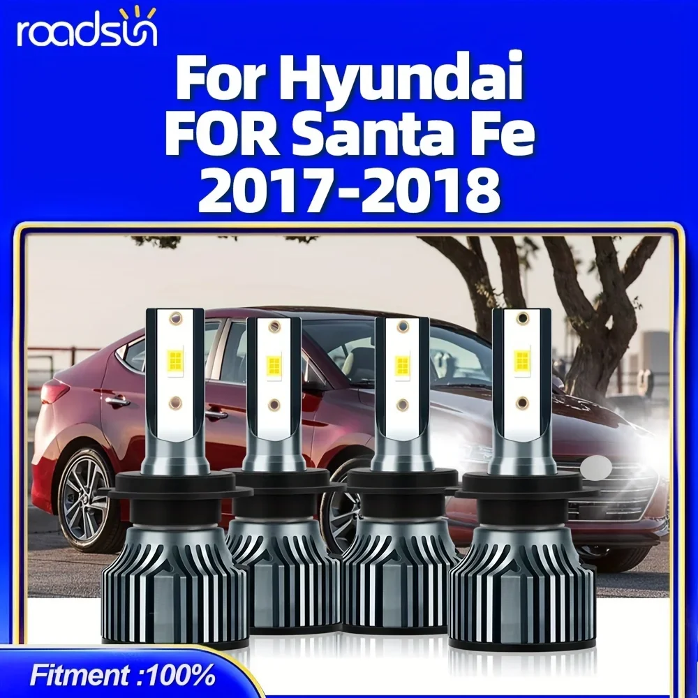 Подходит для Hyundai для Santa Fe (2017-2018) H7 H7 Hi/Lo Beam Light 6500K Белый 150 Вт Яркие светодиодные лампы 300 м Расстояние воздействия 4 шт.
Подходит для Hyundai для Santa Fe (2017-2018) H7 H7 Hi/Lo Beam Light 6500K Белый 150 Вт Яркие светодиодные лампы 300 м Расстояние воздействия 4 шт.