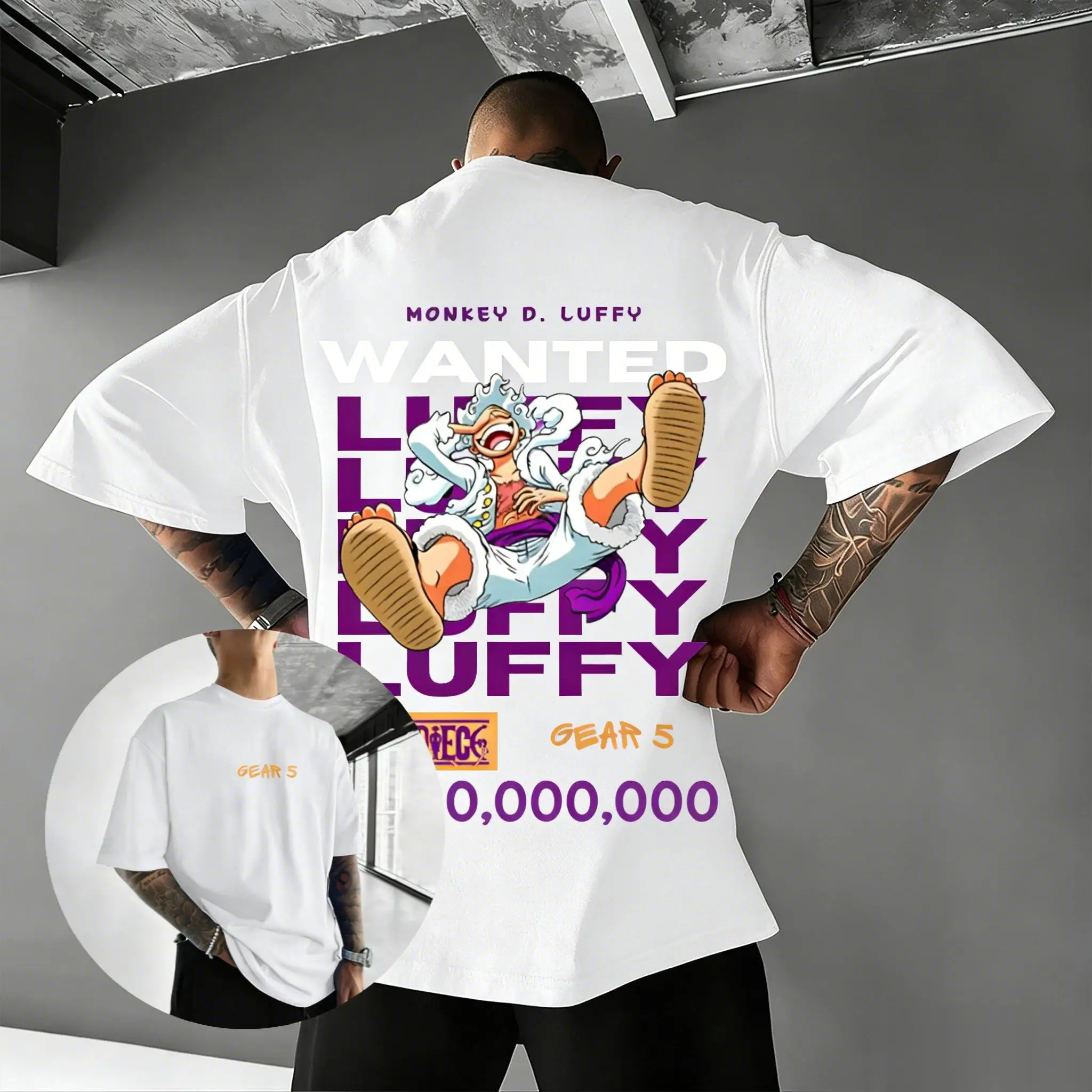 2026 Summer One Piece Gear 5 Luffy Anime T Shirt Men Women Cotton Short Sleeve Tee New Graphic Print Casual Tops Y2k Streetwear
2026 Summer One Piece Gear 5 Luffy Anime T Shirt Men Women Cotton Short Sleeve Tee New Graphic Print Casual Tops Y2k Streetwear