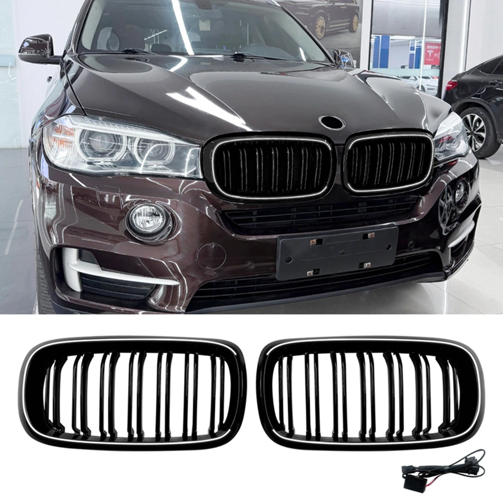 High Quality Single Or Double Line Grille Modification Accessories Suitable For BMW X5 F15 X6 F16 2014-2018
High Quality Single Or Double Line Grille Modification Accessories Suitable For BMW X5 F15 X6 F16 2014-2018