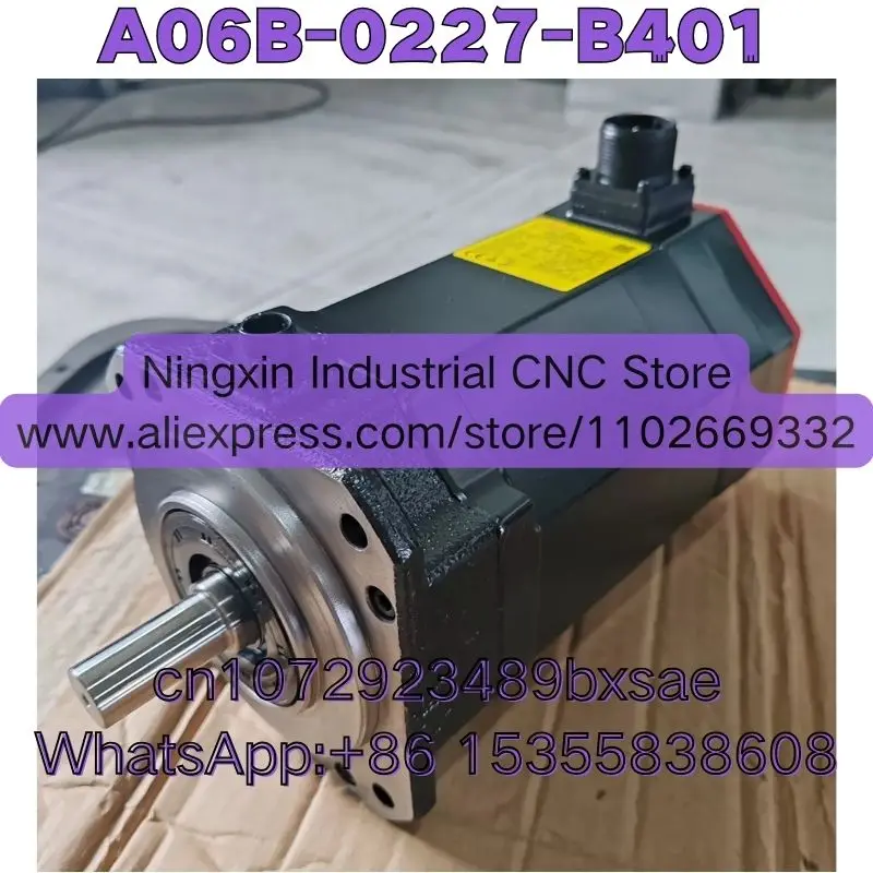 Новейший б/у серводвигатель Fanuc AC A06B-0227-B401 (A06B 0227 B401) для станков с ЧПУ, проверен, исправен
Новейший б/у серводвигатель Fanuc AC A06B-0227-B401 (A06B 0227 B401) для станков с ЧПУ, проверен, исправен