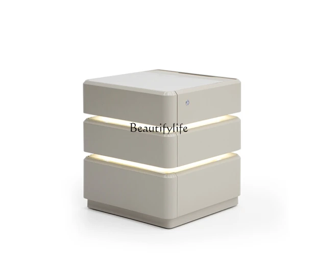 Italian Minimalist Paint Bedside Table Stone Plate Square Simple Locker
Italian Minimalist Paint Bedside Table Stone Plate Square Simple Locker