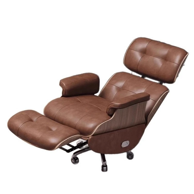 Electric leather boss chair study retro office lunch break reclining massage computer swivel
Electric leather boss chair study retro office lunch break reclining massage computer swivel