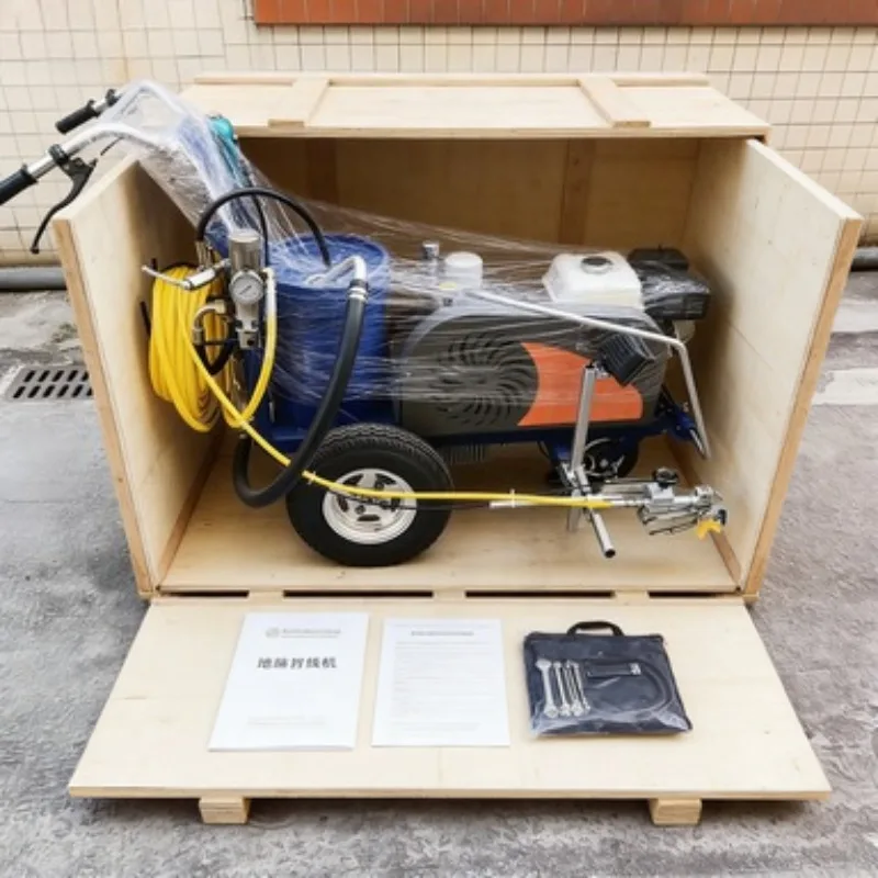 Hydraulic Self Propelled Road Marking Machine for Airport Runway and Highway
Hydraulic Self Propelled Road Marking Machine for Airport Runway and Highway
