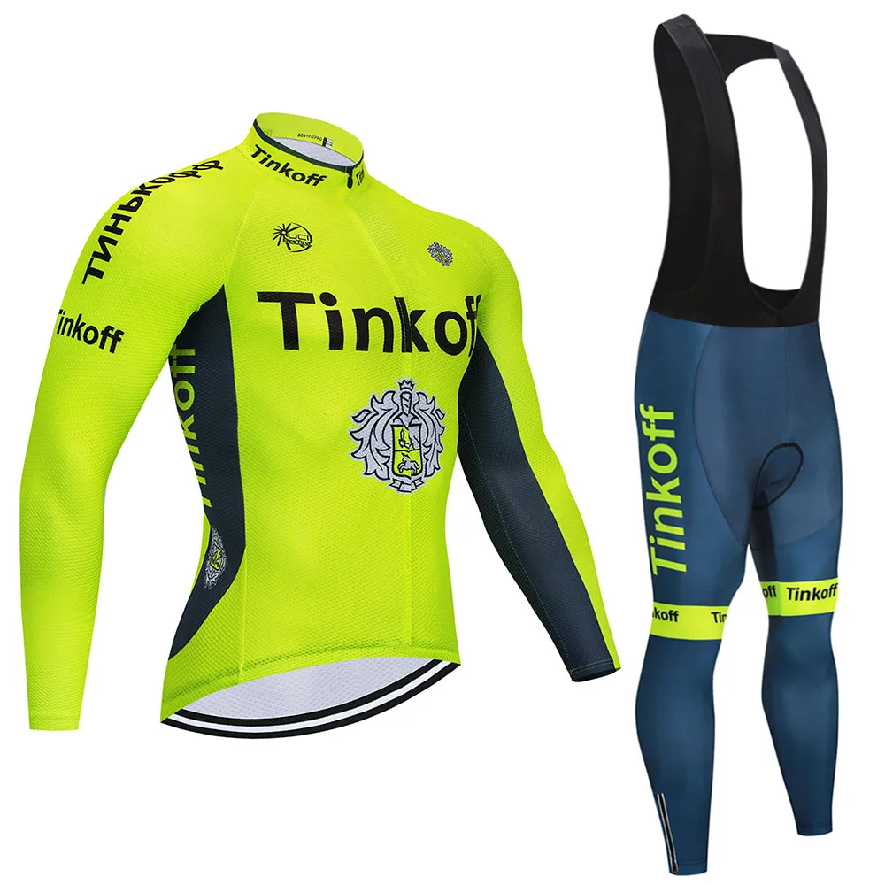 2025 Fluorescent yellow Tinkoff Team Bike Sports Jersey Men Cycling Clothing Set Long Sleeve Jerseys Mtb Breathable Bicycle Wear
2025 Fluorescent yellow Tinkoff Team Bike Sports Jersey Men Cycling Clothing Set Long Sleeve Jerseys Mtb Breathable Bicycle Wear