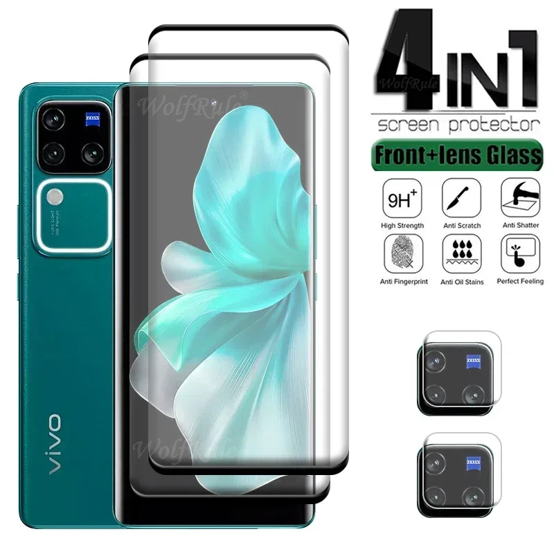 4 в 1 для Vivo V30 Pro стекло Vivo V30 Pro закаленное стекло 9H HD Полная изогнутая защитная пленка Vivo V30 Pro стекло для объектива
4 в 1 для Vivo V30 Pro стекло Vivo V30 Pro закаленное стекло 9H HD Полная изогнутая защитная пленка Vivo V30 Pro стекло для объектива