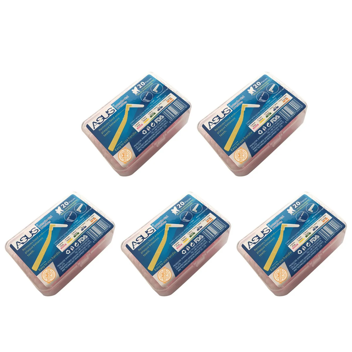 AB51 100Pcs/Box L-Type 0.6MM Orthodontic Toothbrush Interdental Brushing Brush Clearance Brush Cleaner
AB51 100Pcs/Box L-Type 0.6MM Orthodontic Toothbrush Interdental Brushing Brush Clearance Brush Cleaner