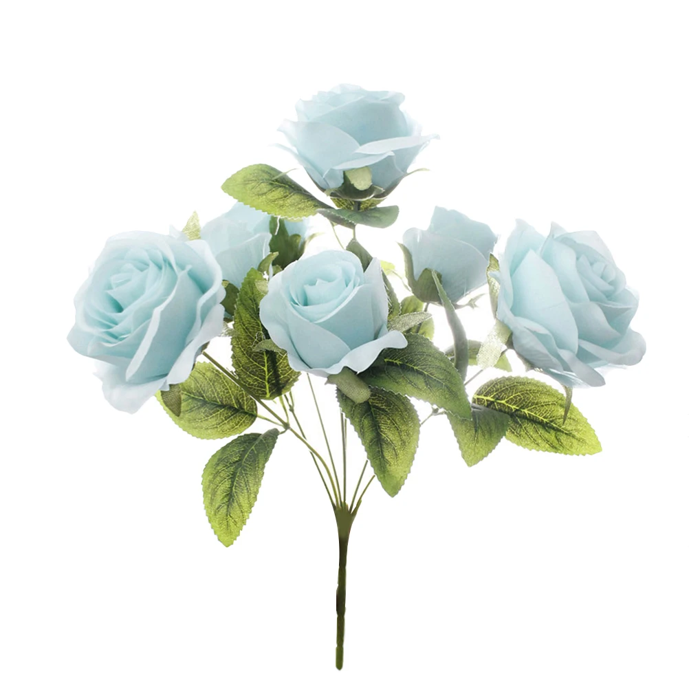 Artificial Rose Bouquet Silk Flowers Realistic Wedding Faux Home Centerpieces Lifelike Stems Color Easy
Artificial Rose Bouquet Silk Flowers Realistic Wedding Faux Home Centerpieces Lifelike Stems Color Easy