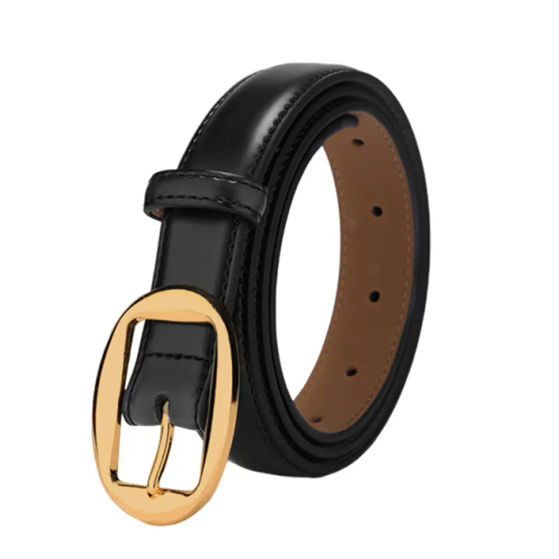 2025 new pin buckle genuine leather belt for women, high-end decoration niche Korean style versatile matching jeans belt
2025 new pin buckle genuine leather belt for women, high-end decoration niche Korean style versatile matching jeans belt