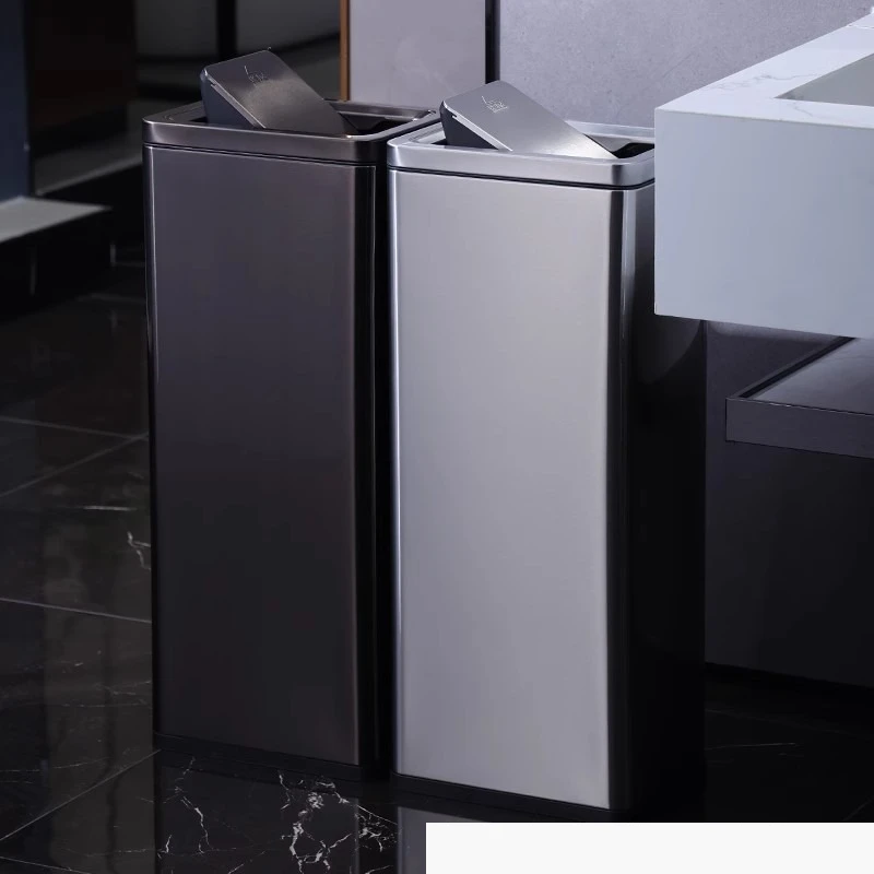 Stainless steel trash can with shaking cover direct drop 30 liters large plastic PP household kitchen hotel sanitary square doub
Stainless steel trash can with shaking cover direct drop 30 liters large plastic PP household kitchen hotel sanitary square doub