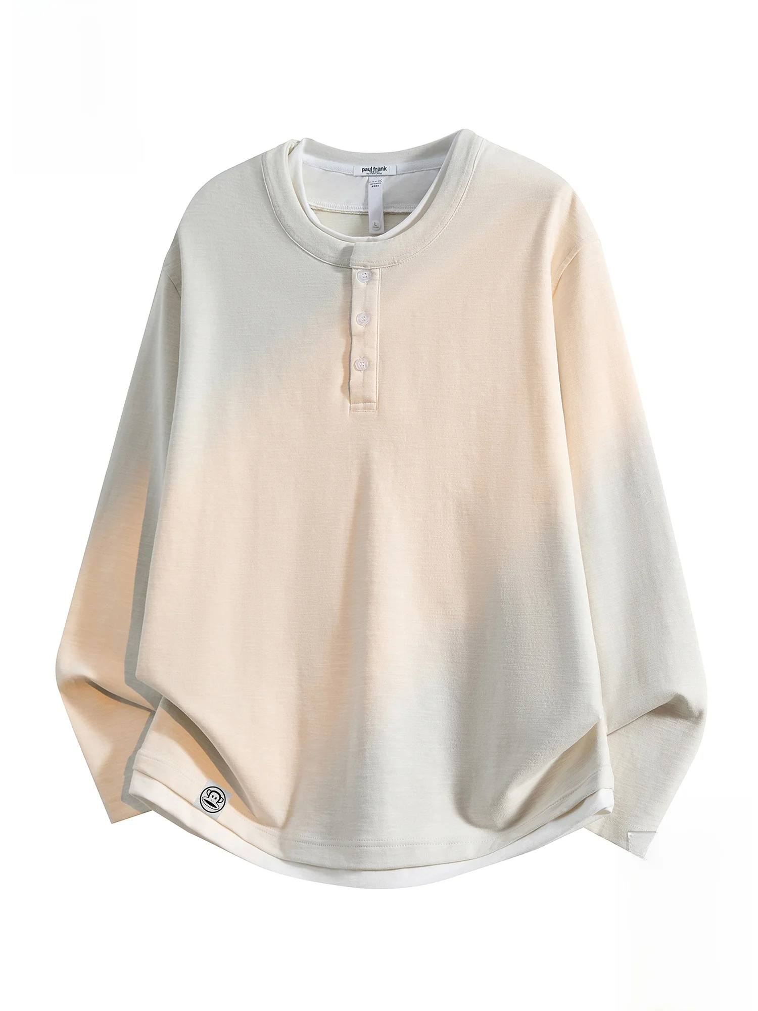 Spring New Loose Casual Long Sve T-irt Men's Henry Collar Top Comfortable Cotton Polyester Blend Spring Wear
Spring New Loose Casual Long Sve T-irt Men's Henry Collar Top Comfortable Cotton Polyester Blend Spring Wear