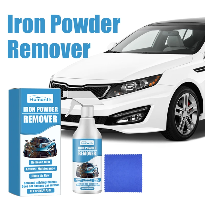 120ML Car Rust Remover Car Wheel Care Quick Remover Car Exhaust Pipe Rust Removal Spray Clean Metal Iron Powder Stains
120ML Car Rust Remover Car Wheel Care Quick Remover Car Exhaust Pipe Rust Removal Spray Clean Metal Iron Powder Stains