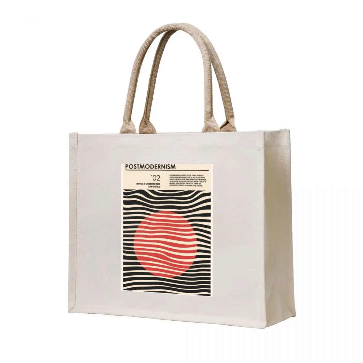 The Theory of POSTMODERNISM in Waves. Tote Bag personalized tote Shopper handbag Gift bag tote bag woman
The Theory of POSTMODERNISM in Waves. Tote Bag personalized tote Shopper handbag Gift bag tote bag woman
