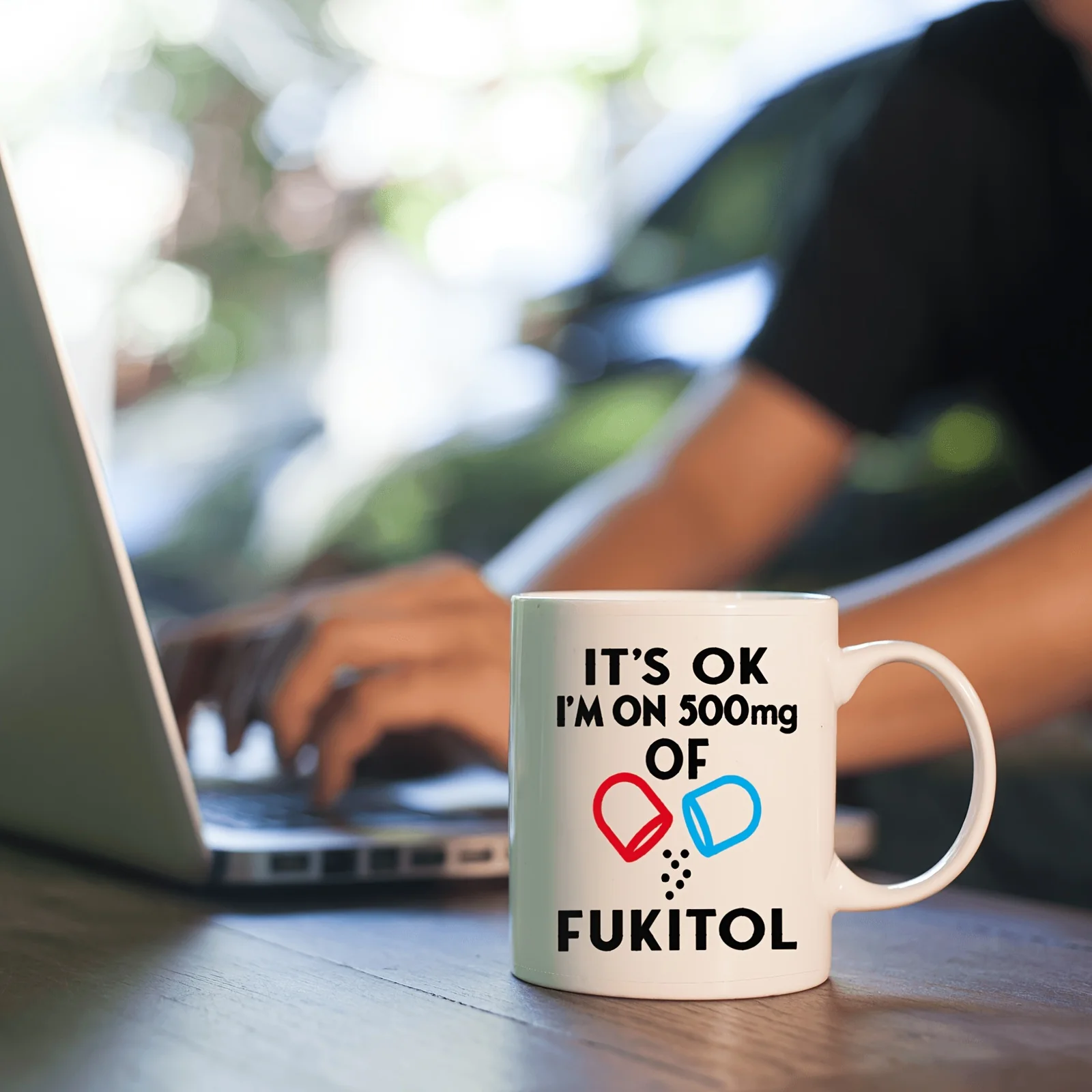 It's OK I'm on 500mg of Fukitol Funny Design Ceramic Mug, Perfect Gift for Coffee Lovers and Unique Collection
It's OK I'm on 500mg of Fukitol Funny Design Ceramic Mug, Perfect Gift for Coffee Lovers and Unique Collection