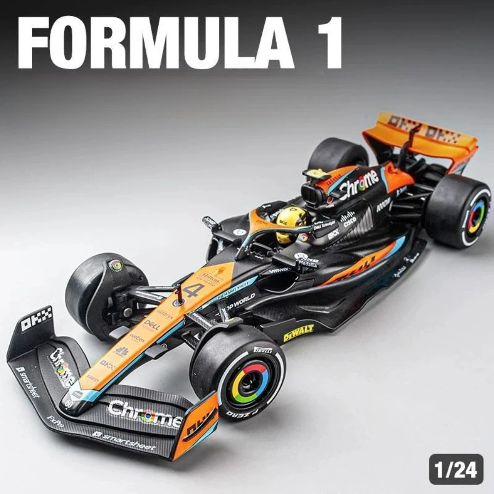1:24 Масштаб MCL MCL60 F1 Формула из сплава Спортивный автомобиль Миниатюрная модель игрушки Литые под давлением автомобили Коллекция фигурок транспортных средств на переднем колесе
1:24 Масштаб MCL MCL60 F1 Формула из сплава Спортивный автомобиль Миниатюрная модель игрушки Литые под давлением автомобили Коллекция фигурок транспортных средств на переднем колесе